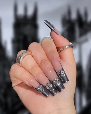 Amanda Byrne Nail Artist - Sexy Gothic Nails ❤🖤 | Facebook