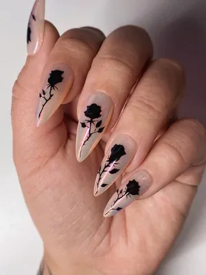 Gothic Glamour Long Stiletto Maroon Press-On Nails with Spiderweb Art –  RainyRoses