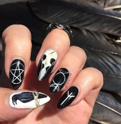 Gradient Fancy Gothic Nails | Elegant Nails – All Things Gothic