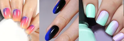 Ombre Gradient/Омбре Градиент/Manicure - YouTube