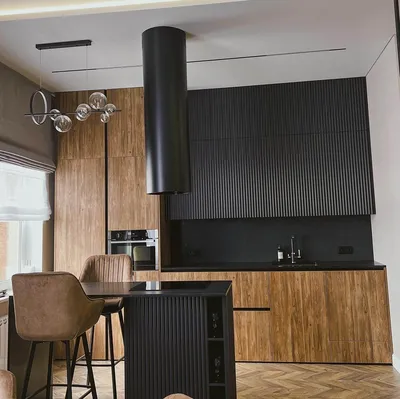 Модульная кухня Ройс Графит софт - купить в Москве, интернет-магазин «Надом  Мебель»