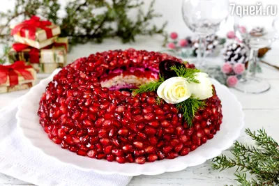 Салат «Гранатовый браслет»: рецепт хита новогоднего стола: пошаговый рецепт  c фото