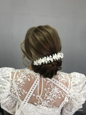 Свадебная прическа на каре — укладки для невесты на стрижку каре с  удлинением, с челкой и без