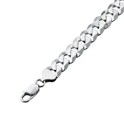 Серебряная цепочка, плетение Панцирное, оксидирование, ширина 3,5 мм -  купить в Ювелирном магазине Silveroff
