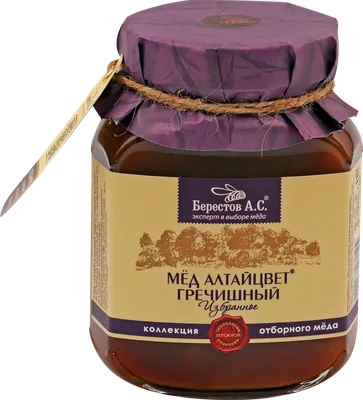Мед натуральный Гречишный (230 г) купить по самой выгодной цене с доставкой  по всей России в интернет-магазине Тенториум | отзывы, противопоказания,  применение