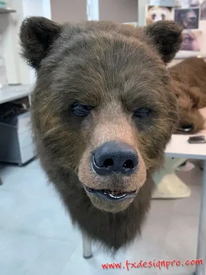 Детская маска медведя