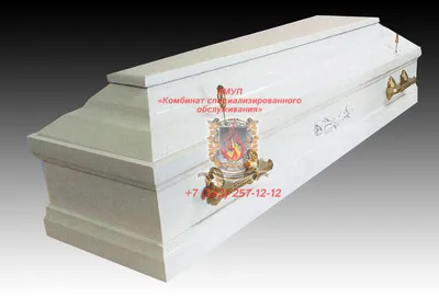 Гроб Саркофаг белый – ГОРОДСКАЯ РИТУАЛЬНАЯ СЛУЖБА