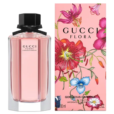 Розовые духи Gucci Flora Gorgeous Gardenia — купить туалетную воду, парфюм  Гуччи Флора Горджес Гардения — цена и описание аромата в интернет-магазине  SpellSmell.ru