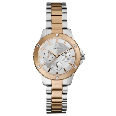 Часы женские GUESS W0443L4: сталь, кристалл swarovski — купить в  интернет-магазине SUNLIGHT, фото, артикул 312147