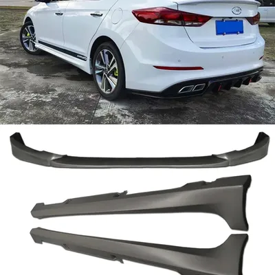 For Hyundai Elantra 2019 Bumper Trim body kit Front Bumper grille Body Kit  Tuning For Elantra Racing - AliExpress