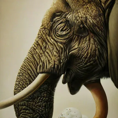 Профиль Портрет Молодого Самца Слона — стоковые фотографии и другие  картинки Африка - Африка, Африканский слон, Бивень - iStock