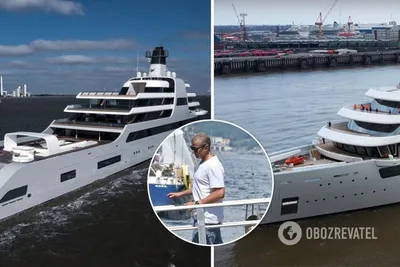 Яхта Романа Абрамовича: в сети показали фото судна за 545 млн долларов