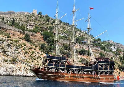 Пиратская яхта в Алании.... - Экскурсии Алания.Alanya Tours | Facebook