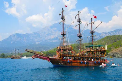 Экскурсия Пиратская яхта Барбосса в Турции купить в ANEX Tour