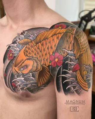 Японские тату: 100+ идей на фото, значение, мужские и женские эскизы |  Diseños de tatuaje japonés, Tatuajes japoneses, Tatuajes de moda