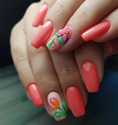 Nail Art #2457 - Best Nail Art Designs Gallery | BestArtNails.com |  Manicure, Nail polish trends, Two color nails