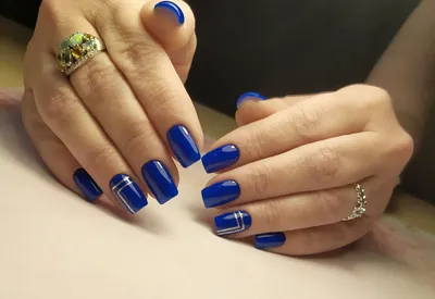 Накладные ногти ярко-синие (ID#1745890224), цена: 220 ₴, купить на Prom.ua
