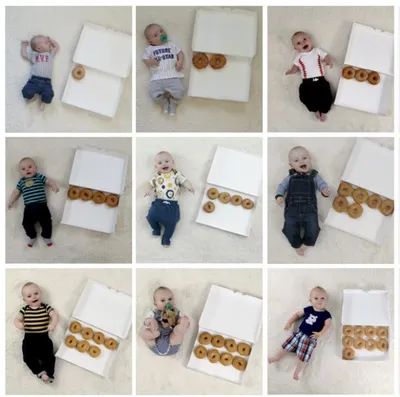 15 идей для фотосессии ребенка по месяцам – детские фотосессии для малыша  на каждый месяц