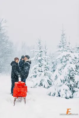 21 крутая идея для фотосессии зимой ❄️