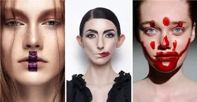 Идеи для макияжа губ, бровей и глаз на Halloween | Журнал \"Город Женщин\" |  Дзен