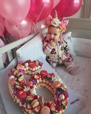 Торт на полгода девочке (60 фото)