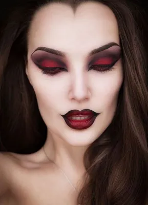 Хэллоуин 2018 - Идеи макияжа смотреть фото - Как накраситься на Хэллоуин -  Макияж ведьма, зомби, вампирша