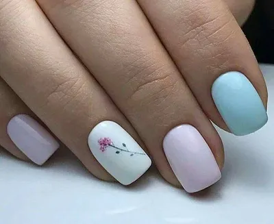 Маникюр на короткие ногти 2024 - модные идеи и новинки | Manicure, Stylish  nails art, White nails