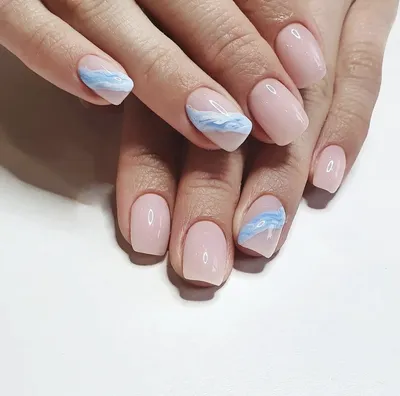 Летний маникюр на Короткие ногти: фото новинки | Дизайн ногтей| Summer  manicure for short nails - YouTube