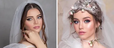 Шикарный свадебный макияж 2024-2025 - тренды сезона, фото идеи макияжа  невесты
