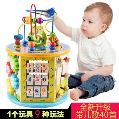 Первые игрушки для ребенка ~ Игрушки 9-12 месяцев - YouTube
