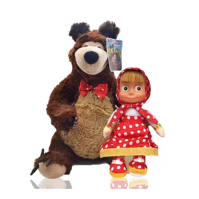 Маша и Медведь. Мультфильм для детей. Долгожданная встреча. Обзор игрушек -  YouTube