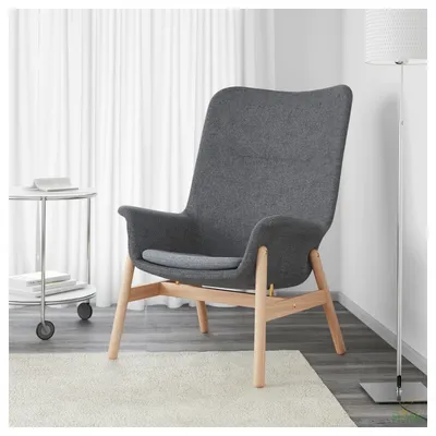 Офисное кресло IKEA Компьютерное кресло MILLBERGET (ИКЕА МИЛЛБЕРГЕТ) -  купить по выгодным ценам в интернет-магазине OZON (1258490954)