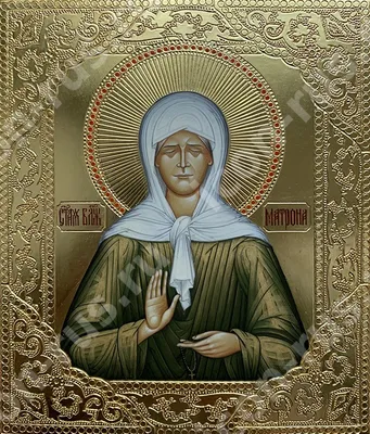 Купить рукописную икону святой Матроны 7728