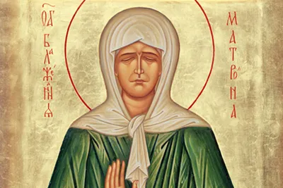 Почему на иконе у святой Матроны открыты глаза? - Православный журнал «Фома»