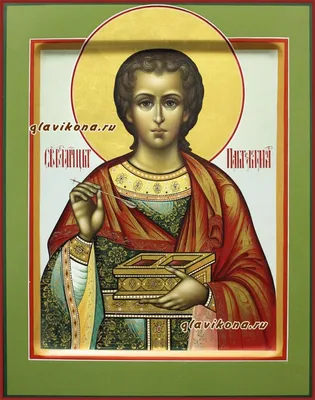 Икона Пантелеймон целитель — Иконописная мастерская Покров