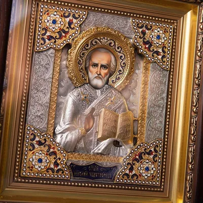 Икона святого Николая Чудотворца — Монастырь Святого Николая Форт-Майерс  штат Флорида