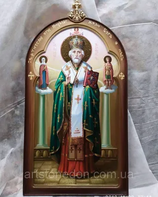 Файл:Икона святого Николая Чудотворца (Армянская Церковь Святого  Воскресения).JPG — Википедия