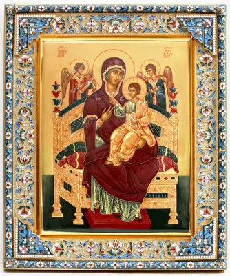 Купить Икона Божьей Матери Всецарица в наличии по цене 2250000 рублей