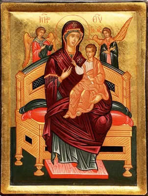 Икона Божией Матери «Всецарица» | Приход Святого Георгия Победоносца