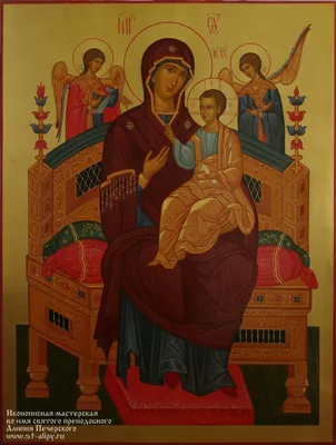 Икона Божией Матери \"Всецарица\" – заказать икону в иконописной мастерской в  Москве