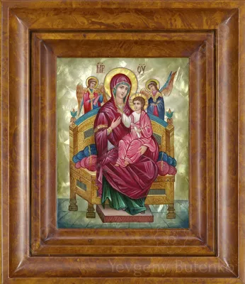 Купить икону Божьей Матери Всецарица (Пантанасса) в Киеве и с доставкой по  Украине