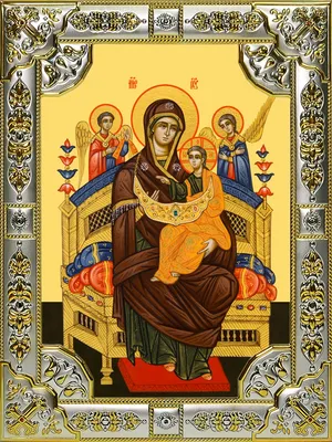Икона Божьей Матери \"Всецарица\" - Купить икону с доставкой - Агиос:  православный интернет-магазин