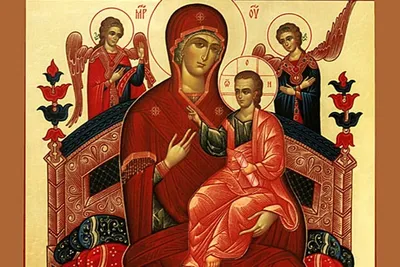 Икона Божией Матери Всецарица (Пантанасса) Празднование: 31 августа |  Православные иконы, Картины, Художники
