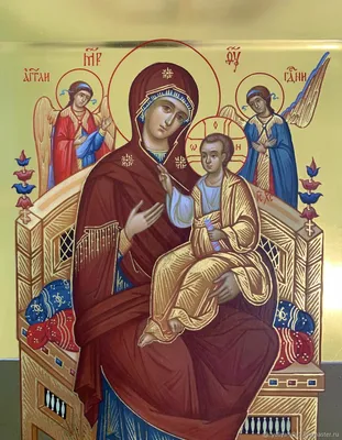 Купить изображение иконы: Икона Божьей матери “Всецарица”