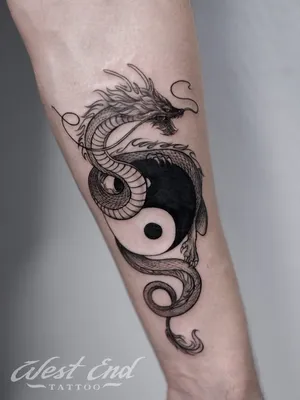 50+] Фото Тату Инь Янь | TATTOO-LOVE | Cat tattoo, Cat tattoo designs,  Mystical tattoos