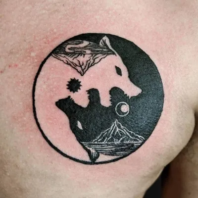 50+] Фото Тату Инь Янь | TATTOO-LOVE | Yin yang tattoos, Ying yang tattoo,  Tattoo designs