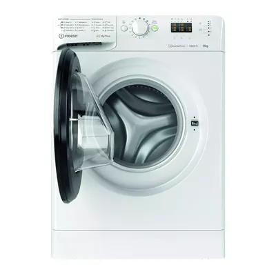 Стиральная машина Indesit MTWSA 51051 W EE, 5 кг, белый - 1a.lv