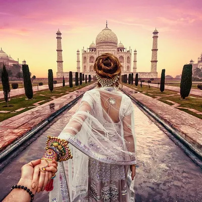 Любовь и Индия: новая порция романтических фотографий проекта \"Follow Me\"
