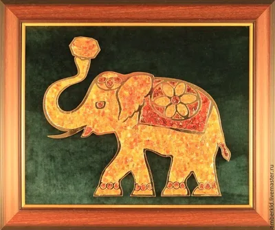 ᐉ Алмазная картина по номерам ТМ Алмазная мозаика Индийский слон DM-188  40x50 см (1459751107)