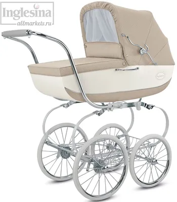 Inglesina Classica Jacquard Vaniglia. Купить коляску для новорожденных Инглезина  Классика недорого